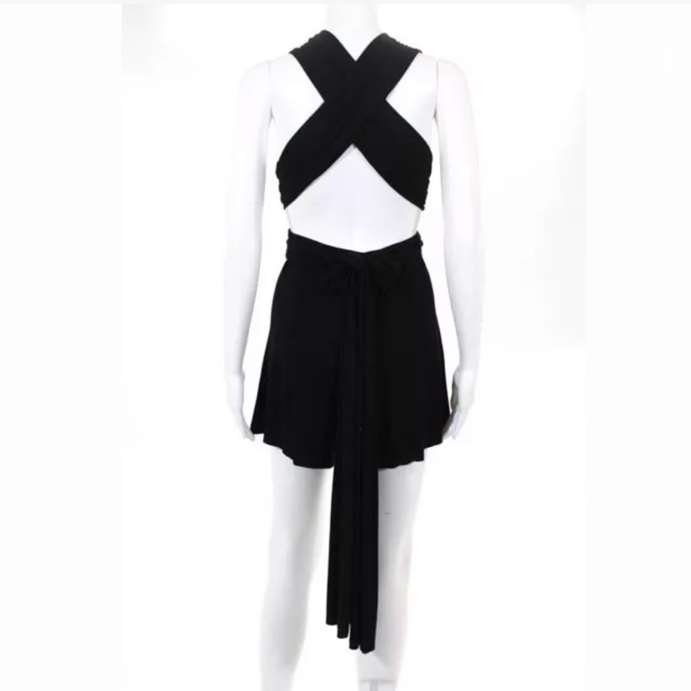 Elan Romper With Multiple Ways To Tie Stretchy New - image 7